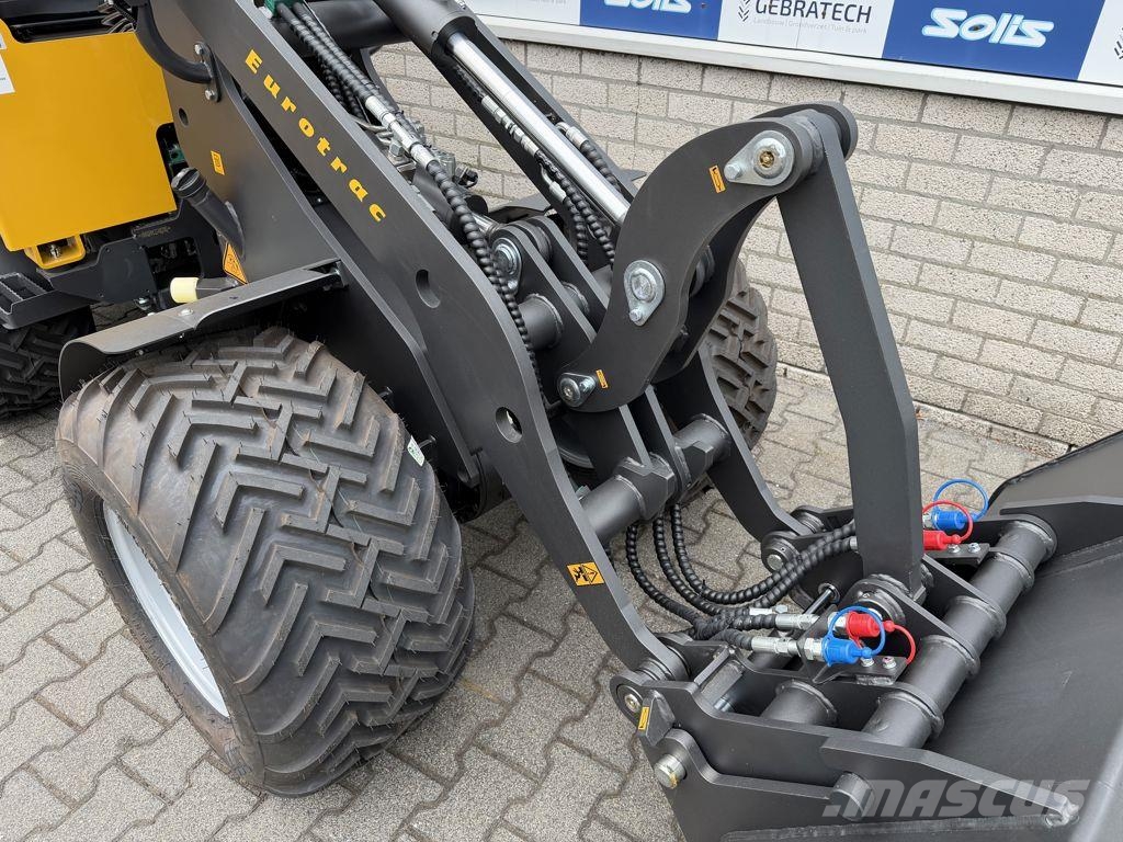 Eurotrac w12 €325 p/mnd. loader shovel minishovel Kolesni nakladalci