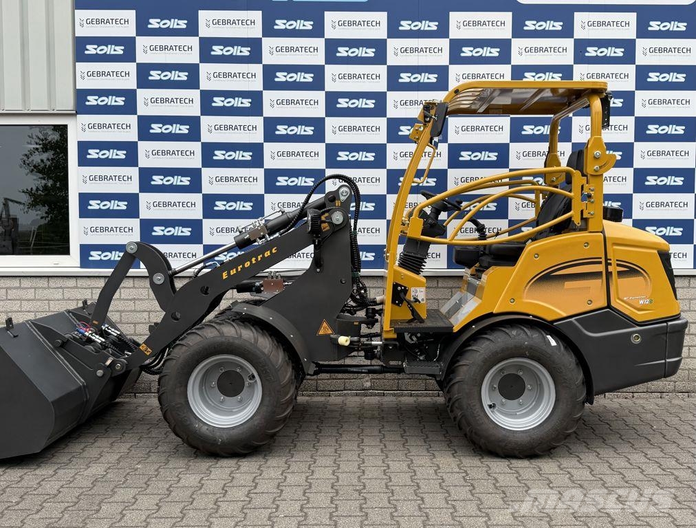 Eurotrac w12 €325 p/mnd. loader shovel minishovel Kolesni nakladalci