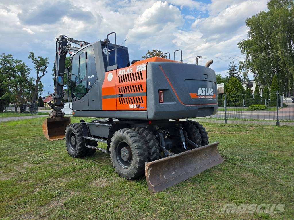 Atlas 160 W Колёсные экскаваторы
