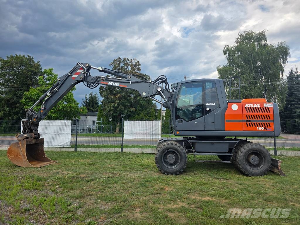 Atlas 160 W Колёсные экскаваторы