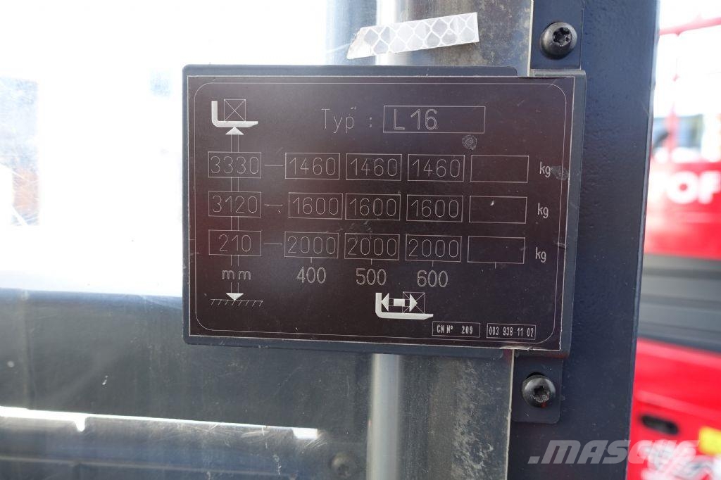 Linde L 16 行走控制式堆積機