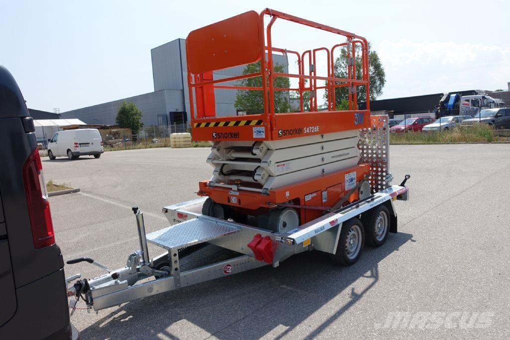 Snorkel S4726E inkl. Transportanhänger رافعات مقصية الشكل