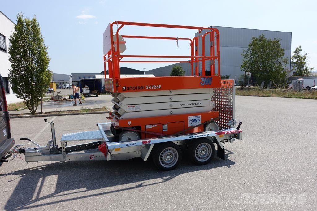Snorkel S4726E inkl. Transportanhänger رافعات مقصية الشكل