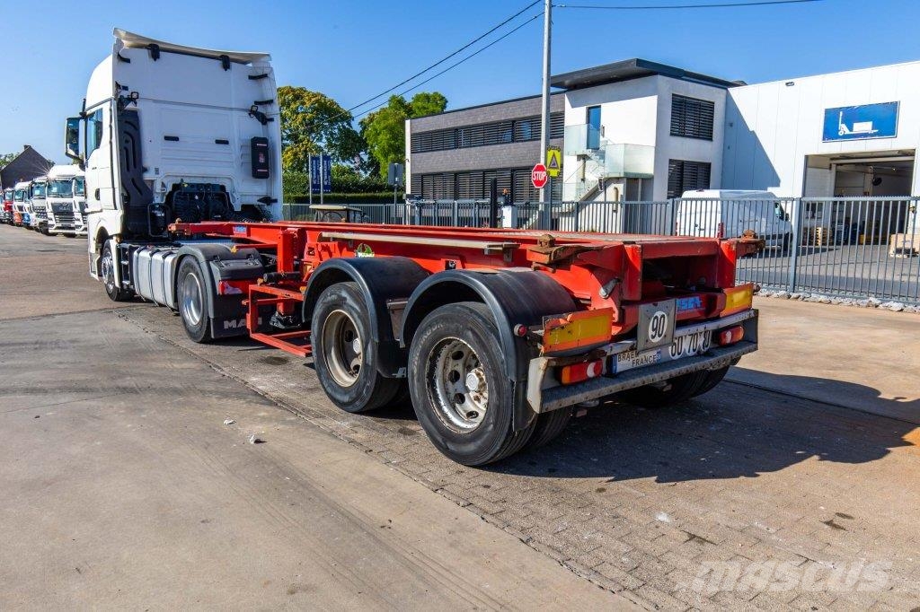 Asca BI-TRAIN 20''+ SELLETTE/FIFTH WHEEL Wissellaadbakken