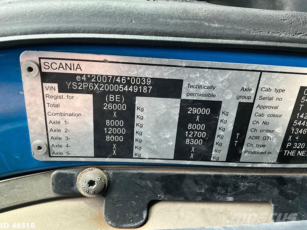 Scania P 320 Euro 6 Geesink 24 m³ Waste trucks