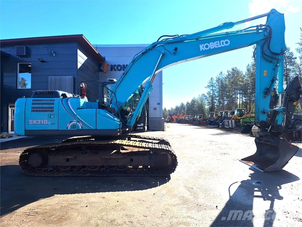 Kobelco SK210LC-10 800MM TELAT, KALLISTAJA Escavadeiras de esteiras