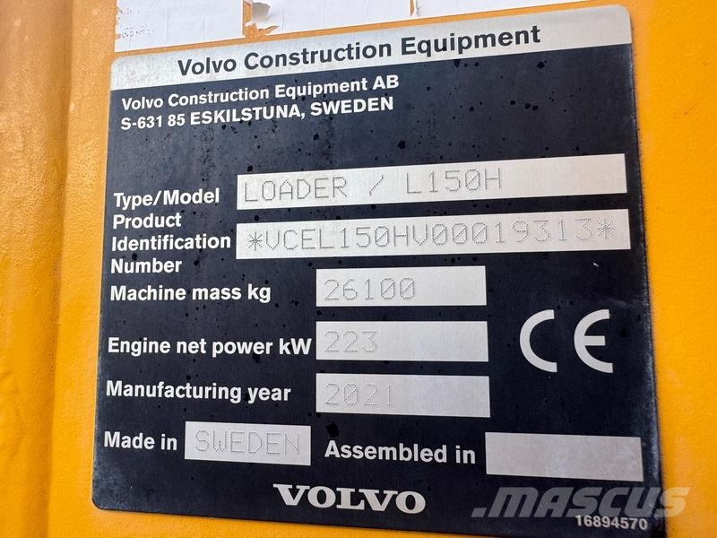 Volvo L 150 H Ďalšie poľnohospodárske stroje