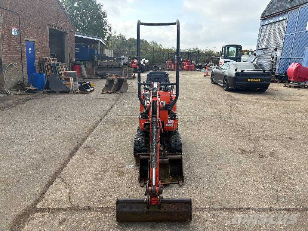 Kubota K 008-3 Mini kotrók < 7t