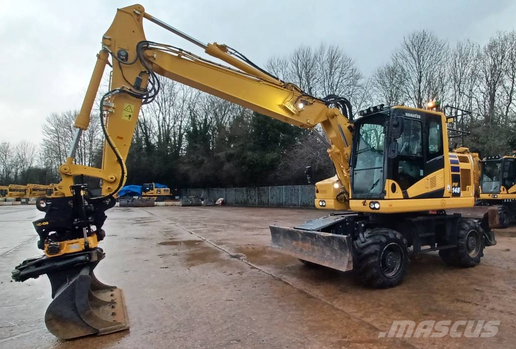 Komatsu PW148-11E0 حفارات بعجل