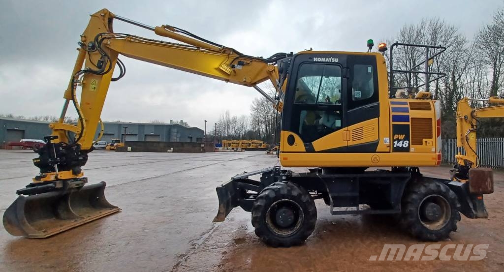 Komatsu PW148-11E0 حفارات بعجل