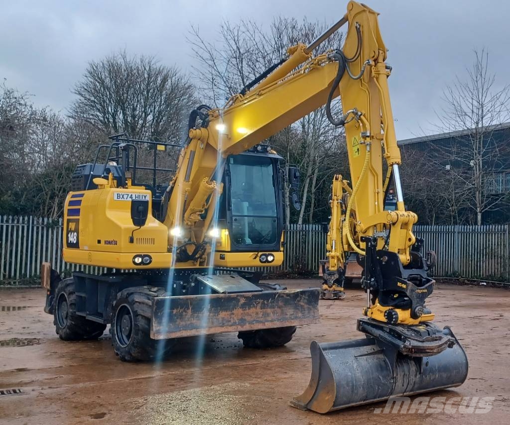 Komatsu PW148-11E0 حفارات بعجل