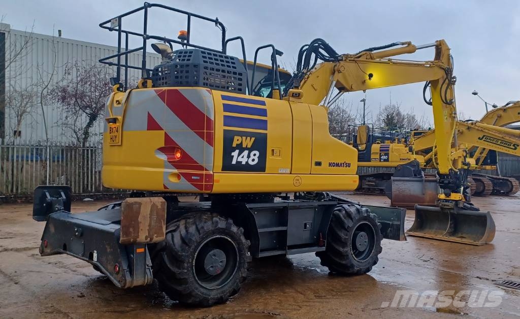 Komatsu PW148-11E0 حفارات بعجل
