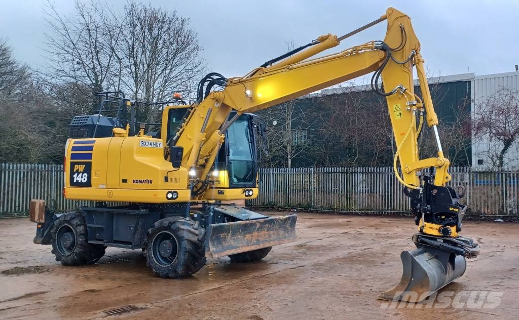 Komatsu PW148-11E0 حفارات بعجل