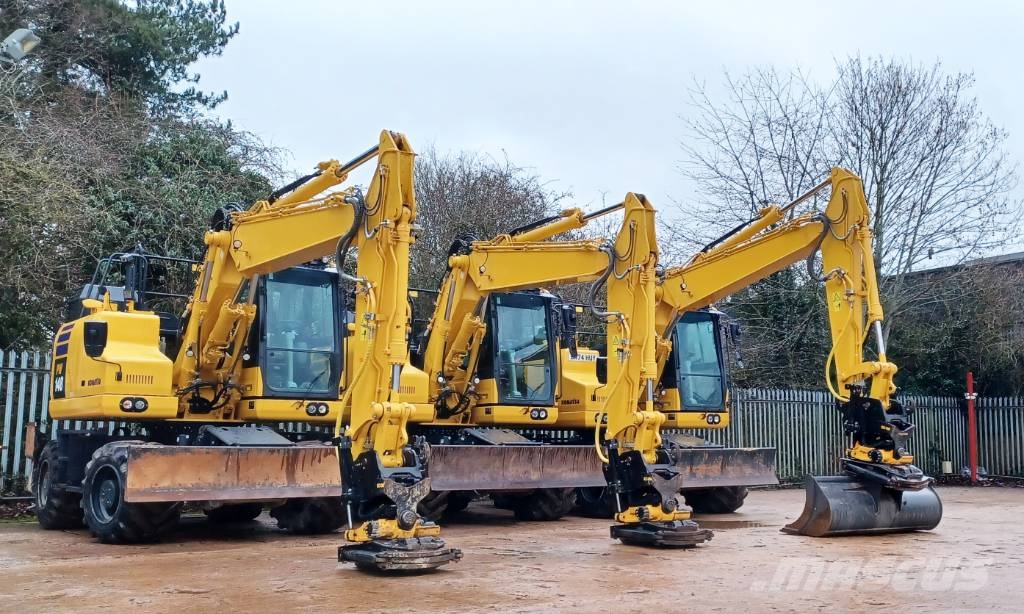 Komatsu PW148-11E0 حفارات بعجل