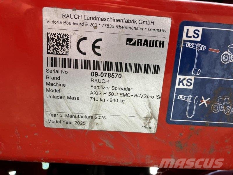 Rauch Axis H 50.2 EMC + W Împrastierea mineralelor