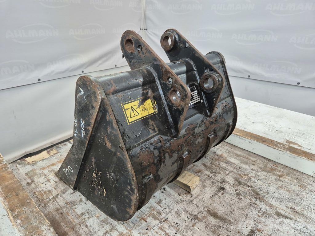 Ahlmann AZ 4/45 Dieplepelbak Graafarm Godet