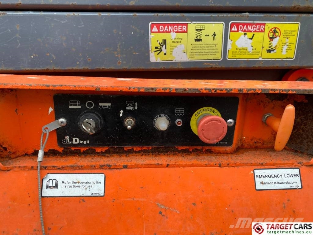 Dingli JCPT1612 DC Electric Scissor Work Lift 1570cm Scheren-Arbeitsbühnen