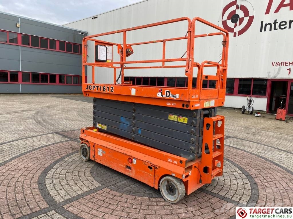 Dingli JCPT1612 DC Electric Scissor Work Lift 1570cm Scheren-Arbeitsbühnen