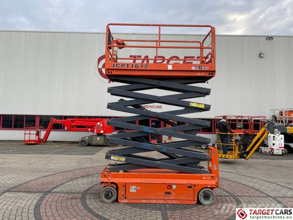 Dingli JCPT1612 DC Electric Scissor Work Lift 1570cm Scheren-Arbeitsbühnen