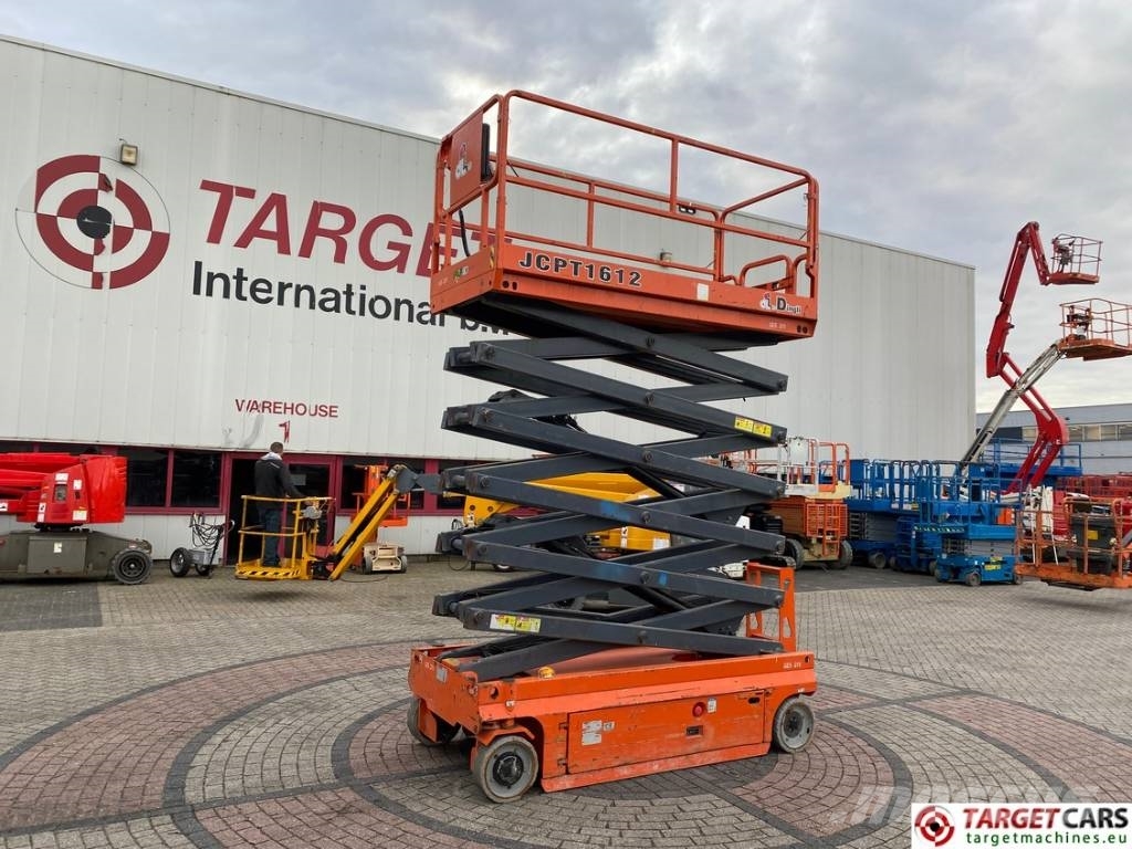 Dingli JCPT1612 DC Electric Scissor Work Lift 1570cm Scheren-Arbeitsbühnen