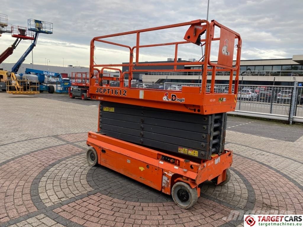 Dingli JCPT1612 DC Electric Scissor Work Lift 1570cm Scheren-Arbeitsbühnen