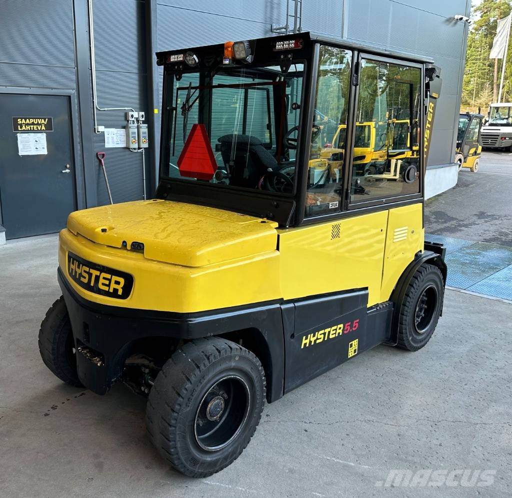 Hyster J5.5XN6 konttikone (Vuokrataan / Rent) Carretillas de horquilla eléctrica