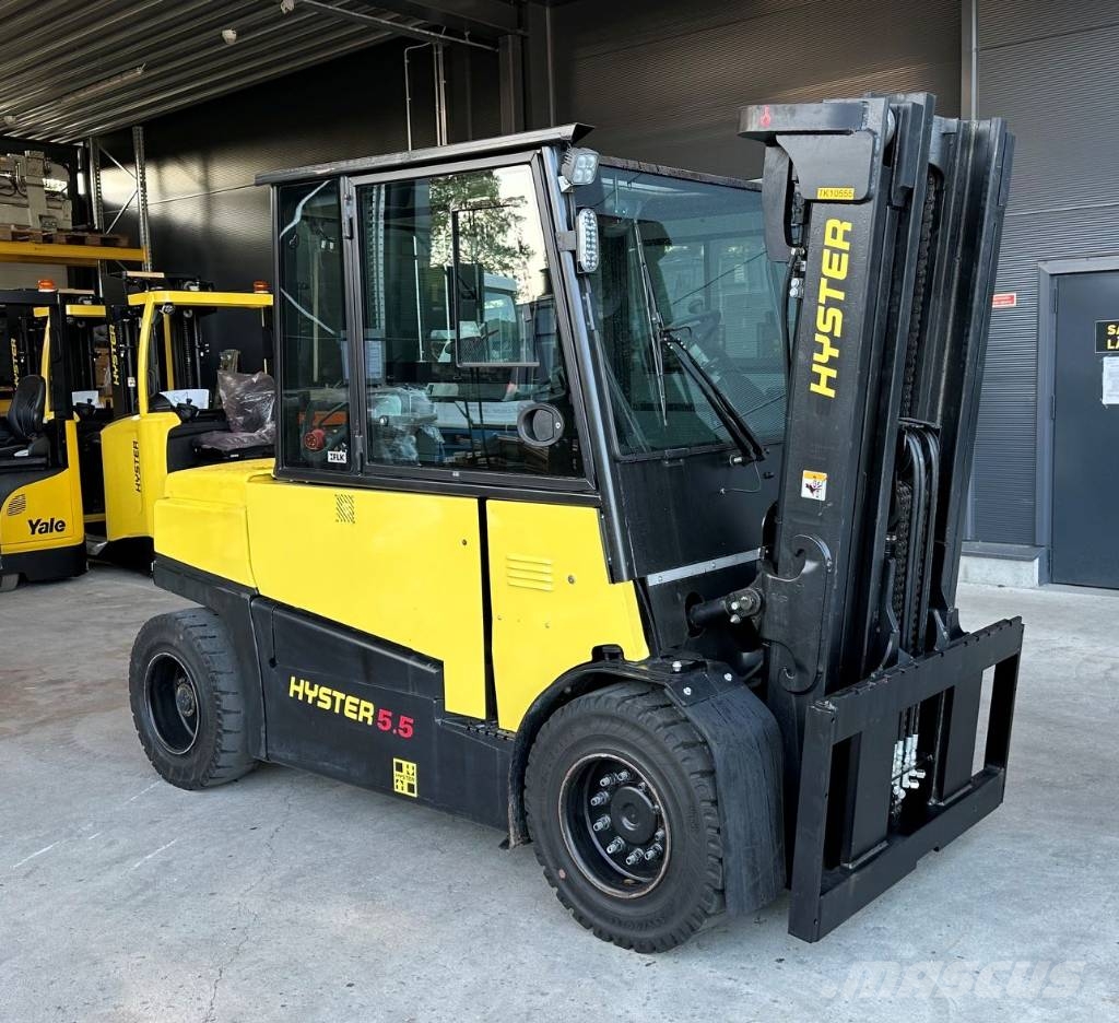 Hyster J5.5XN6 konttikone (Vuokrataan / Rent) Carretillas de horquilla eléctrica