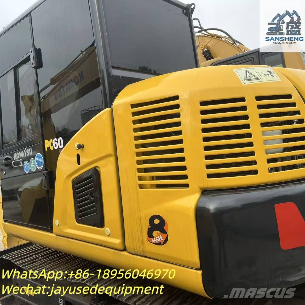 Komatsu PC60-8 Εκσκαφείς με ερπύστριες