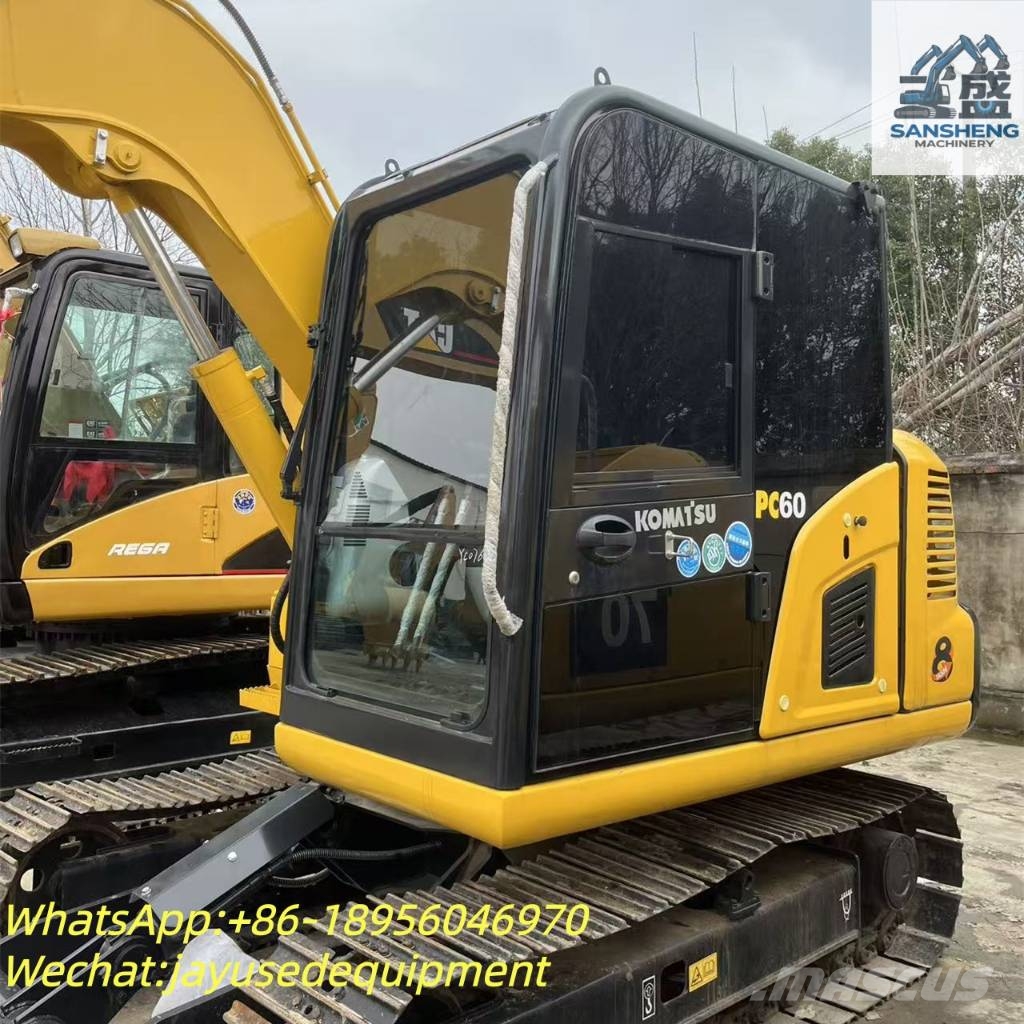 Komatsu PC60-8 Εκσκαφείς με ερπύστριες