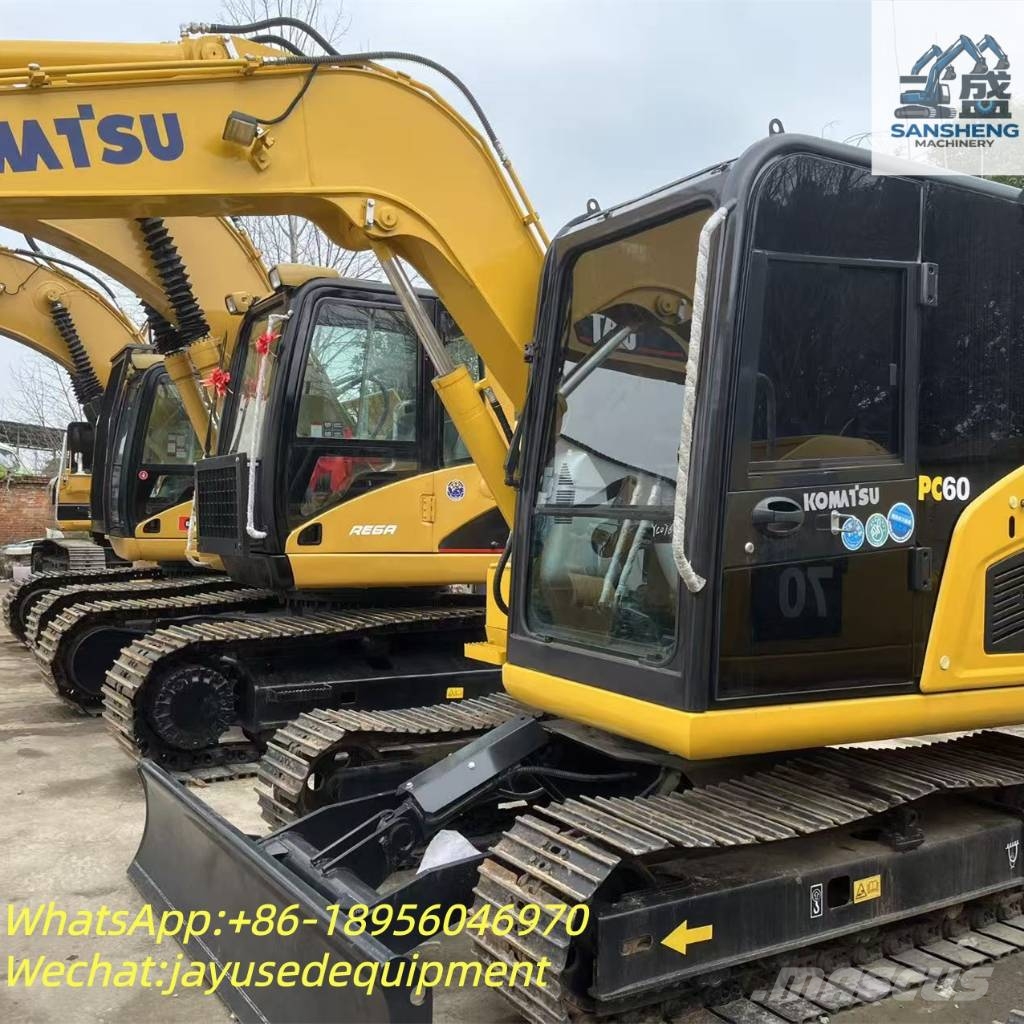 Komatsu PC60-8 Εκσκαφείς με ερπύστριες