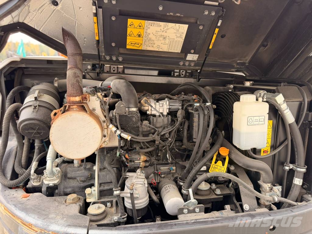 Bobcat E 85 Engcon pihdeillä Midikaivukoneet 7t - 12t