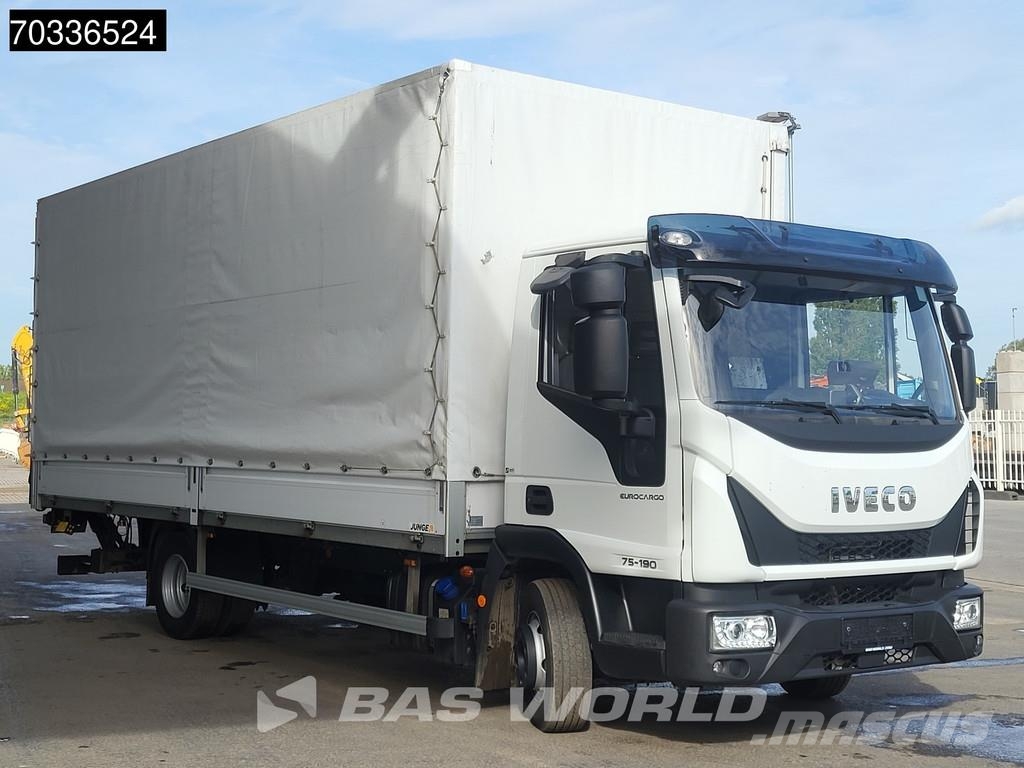 Iveco Eurocargo 75E190 4X2 8tonner 1000kg Tailgate Autom Zaplachtované vozy