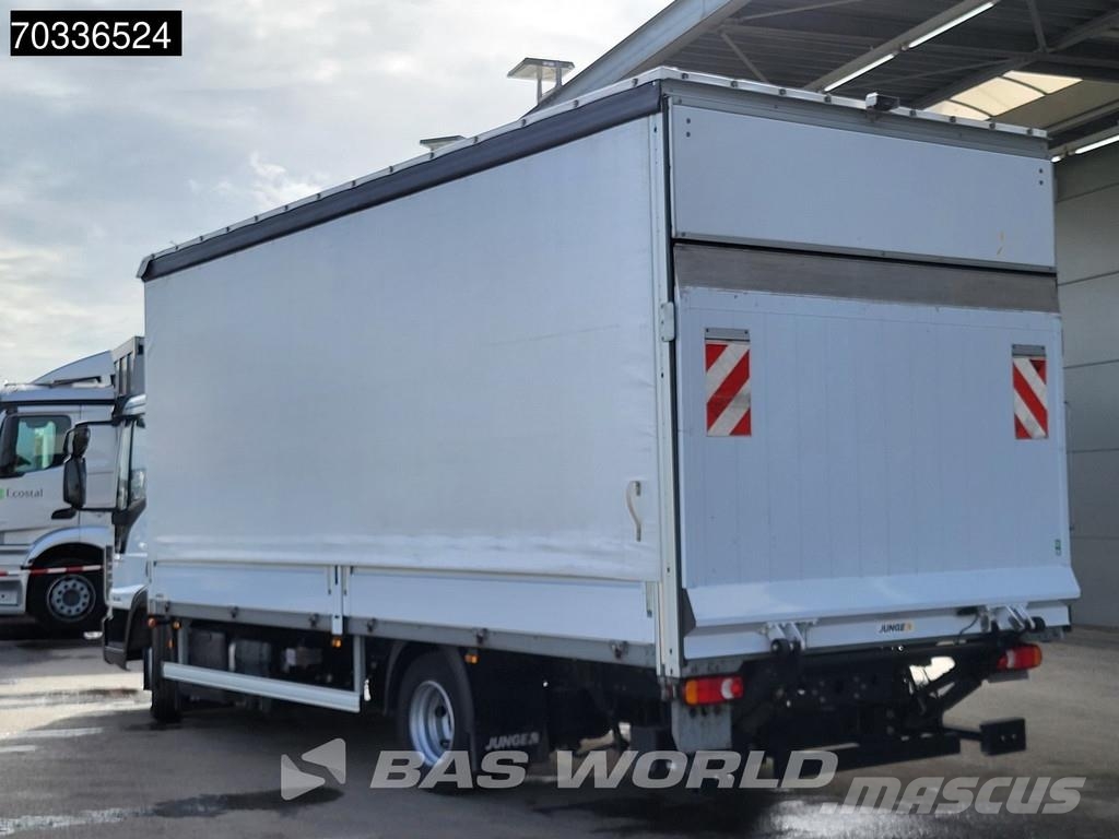 Iveco Eurocargo 75E190 4X2 8tonner 1000kg Tailgate Autom Тентованные грузовики