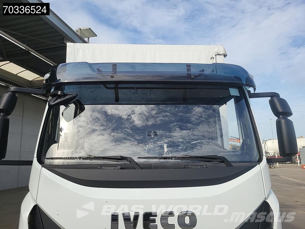 Iveco Eurocargo 75E190 4X2 8tonner 1000kg Tailgate Autom Тентованные грузовики