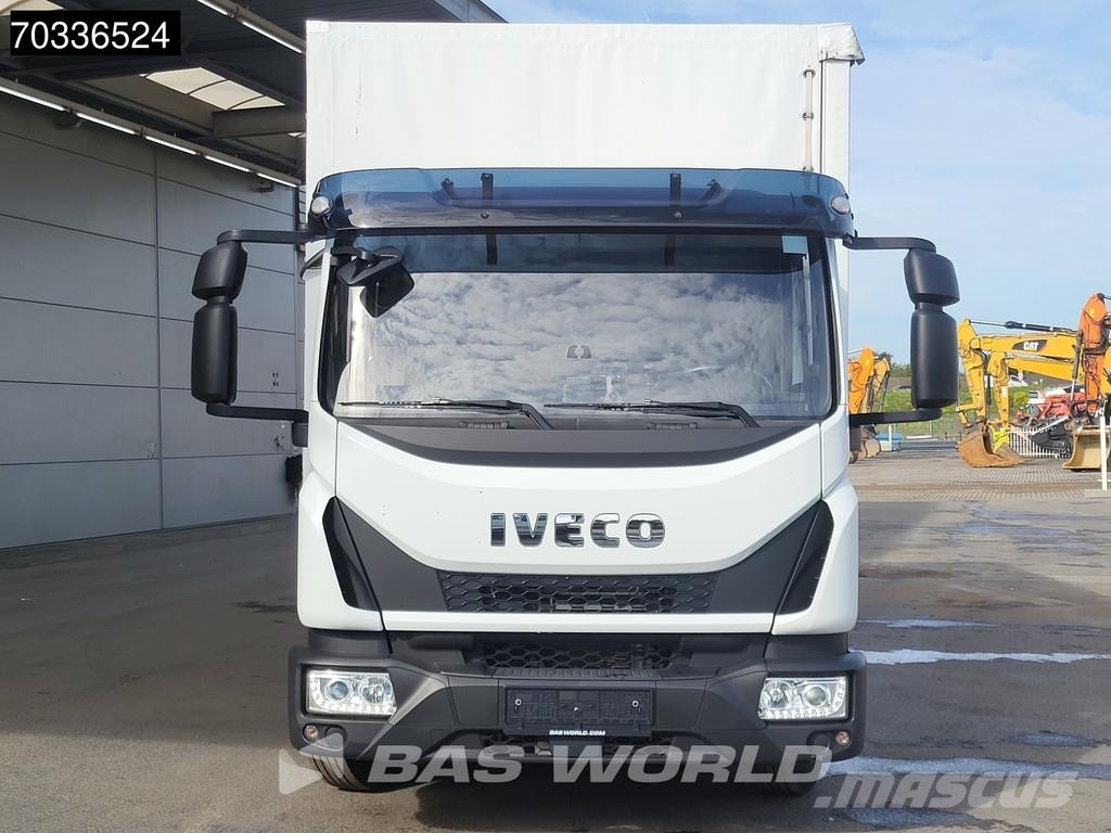 Iveco Eurocargo 75E190 4X2 8tonner 1000kg Tailgate Autom Тентованные грузовики