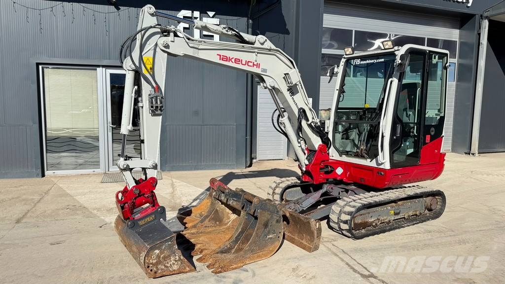 Takeuchi TB240 - POWERTILT - 4X BUCKETS - 2016 YEAR Mini excavators < 7t (Mini diggers)