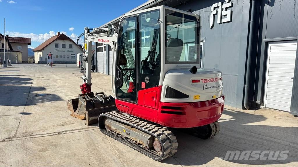 Takeuchi TB240 - POWERTILT - 4X BUCKETS - 2016 YEAR Mini excavators < 7t (Mini diggers)