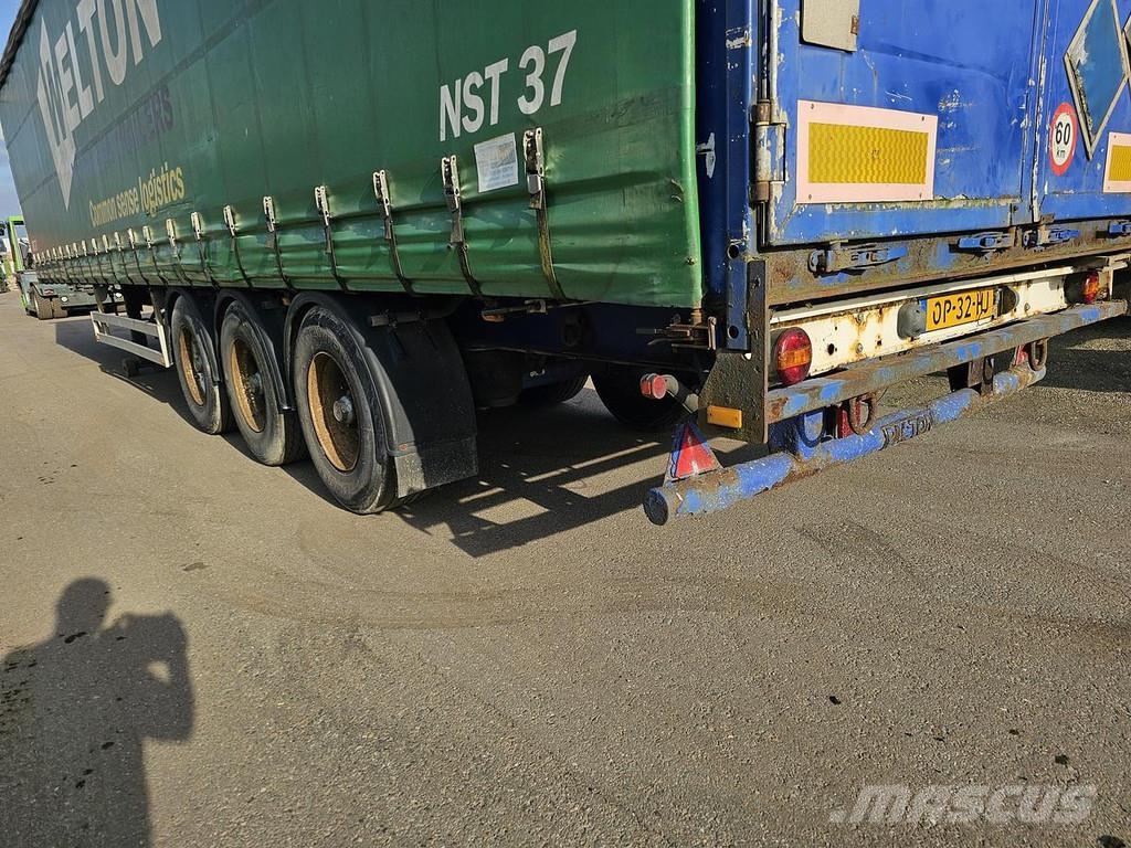 Pacton TXD339 - BPW DRUM - ALUMINIUM SIDES - APK/TUV 16-1 Semirremolques con caja de lona