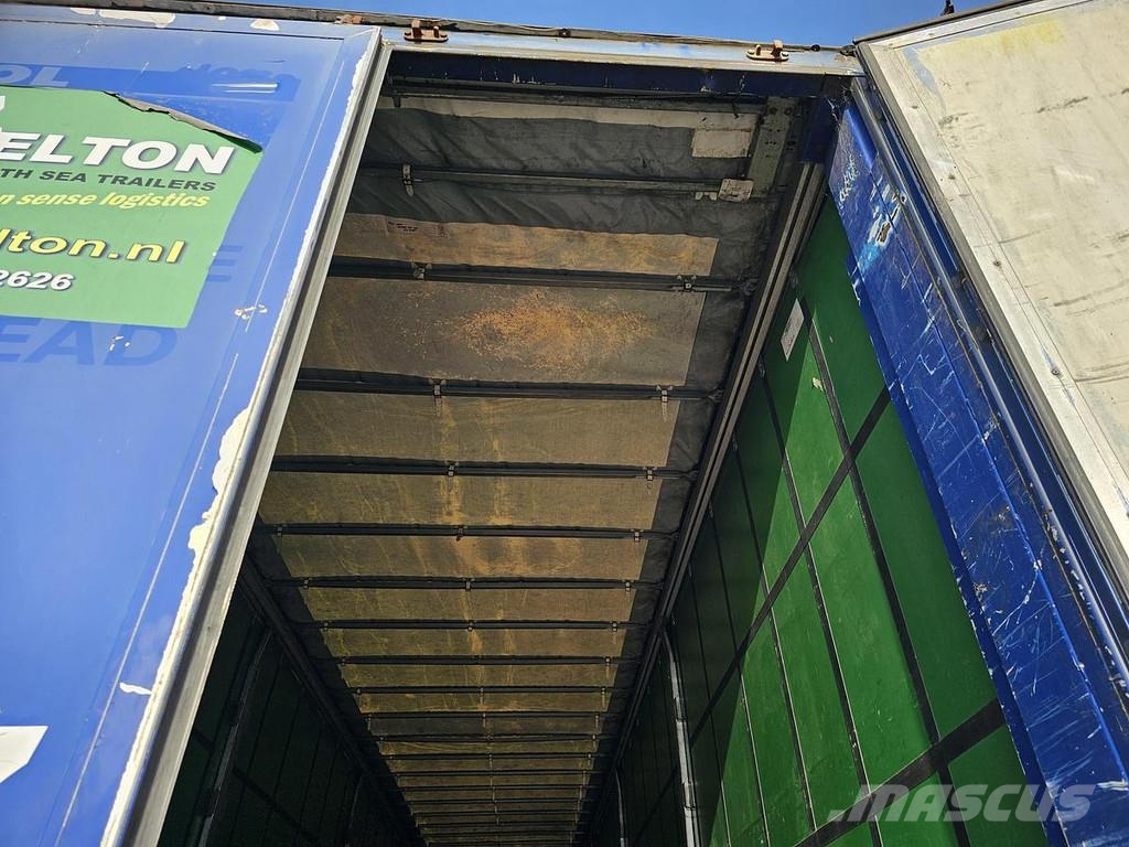 Pacton TXD339 - BPW DRUM - ALUMINIUM SIDES - APK/TUV 16-1 Semirremolques con caja de lona
