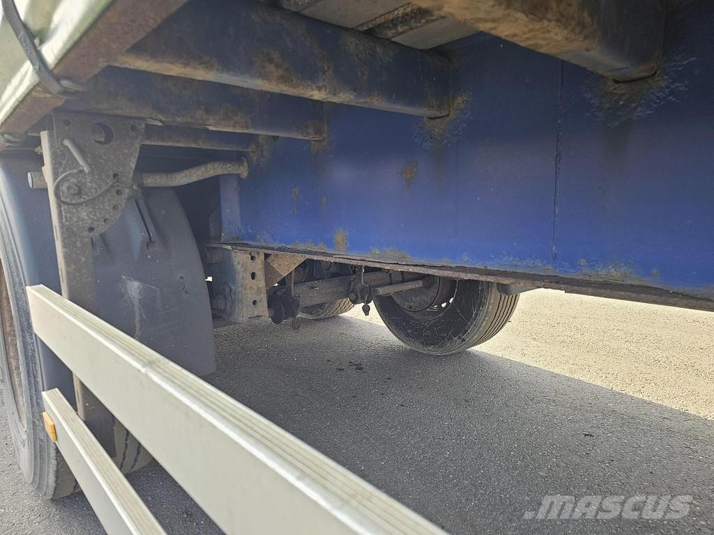 Pacton TXD339 - BPW DRUM - ALUMINIUM SIDES - APK/TUV 16-1 Semirremolques con caja de lona