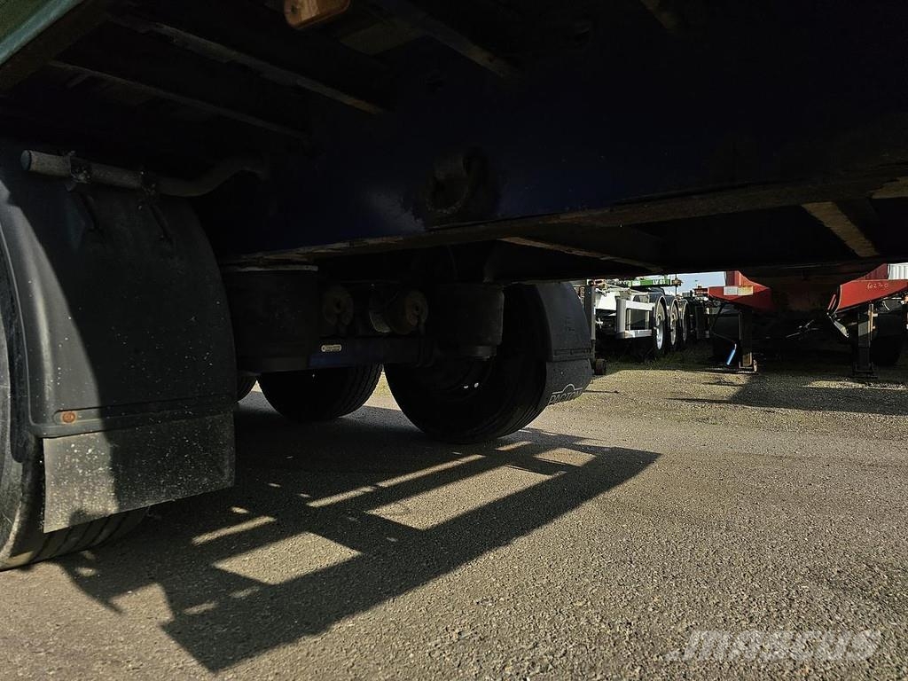 Pacton TXD339 - BPW DRUM - ALUMINIUM SIDES - APK/TUV 16-1 Semirremolques con caja de lona
