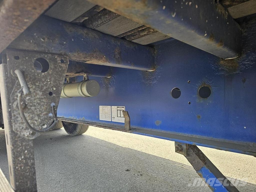 Pacton TXD339 - BPW DRUM - ALUMINIUM SIDES - APK/TUV 16-1 Semirremolques con caja de lona