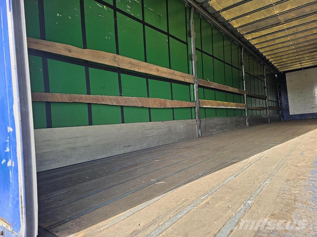 Pacton TXD339 - BPW DRUM - ALUMINIUM SIDES - APK/TUV 16-1 Semirremolques con caja de lona