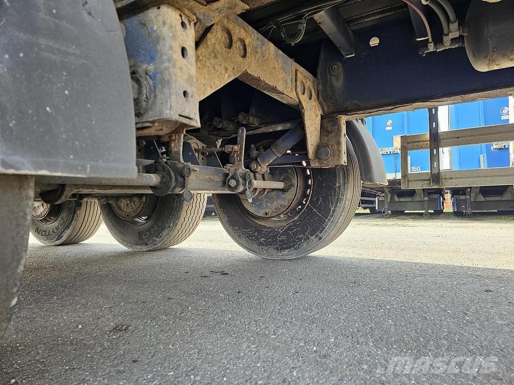 Pacton TXD339 - BPW DRUM - ALUMINIUM SIDES - APK/TUV 16-1 Semirremolques con caja de lona