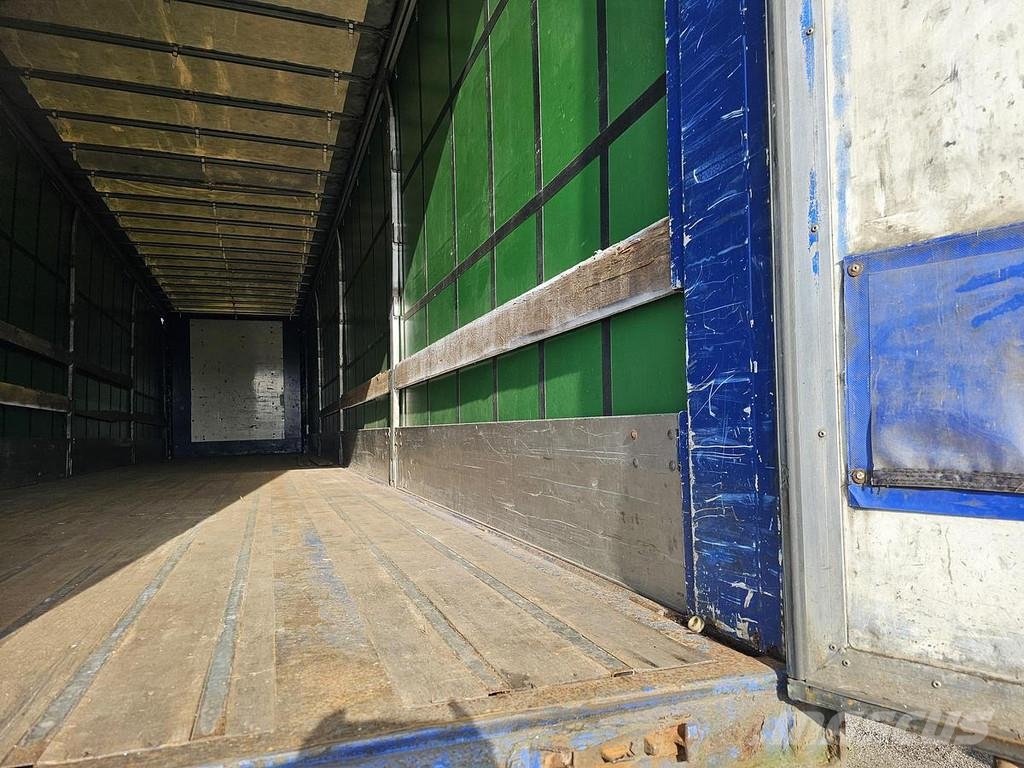 Pacton TXD339 - BPW DRUM - ALUMINIUM SIDES - APK/TUV 16-1 Semirremolques con caja de lona