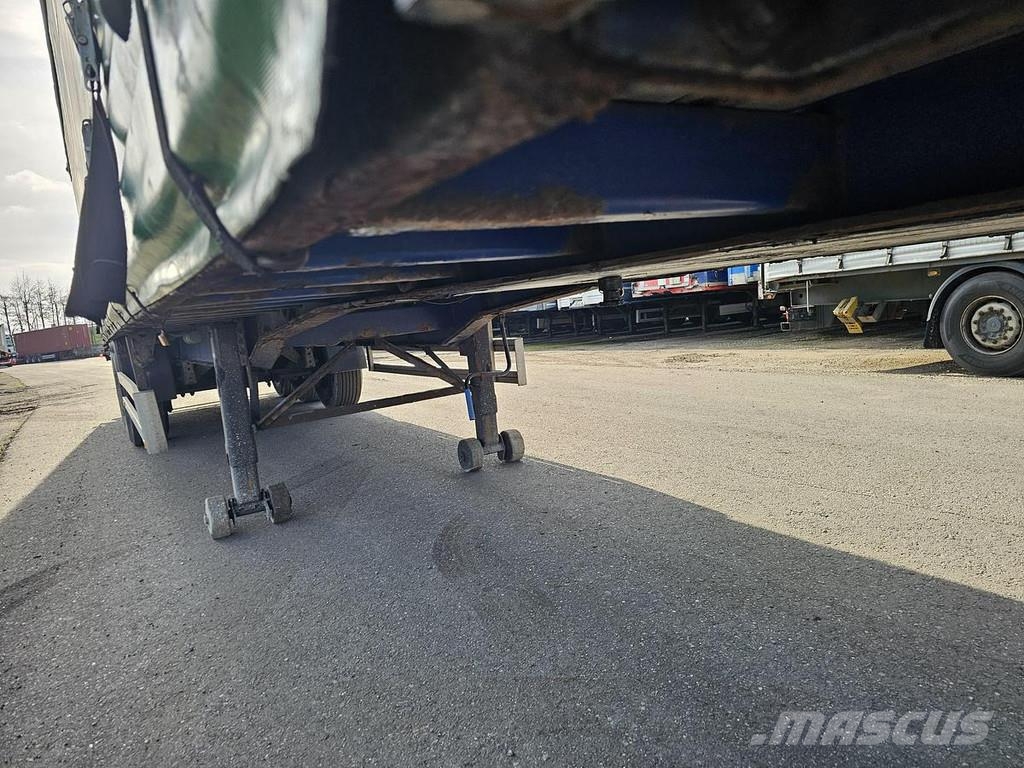 Pacton TXD339 - BPW DRUM - ALUMINIUM SIDES - APK/TUV 16-1 Semirremolques con caja de lona