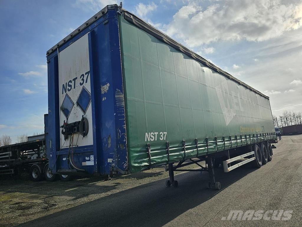 Pacton TXD339 - BPW DRUM - ALUMINIUM SIDES - APK/TUV 16-1 Semirremolques con caja de lona