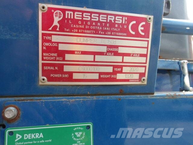 Messersi TC150D Demperji goseničarji
