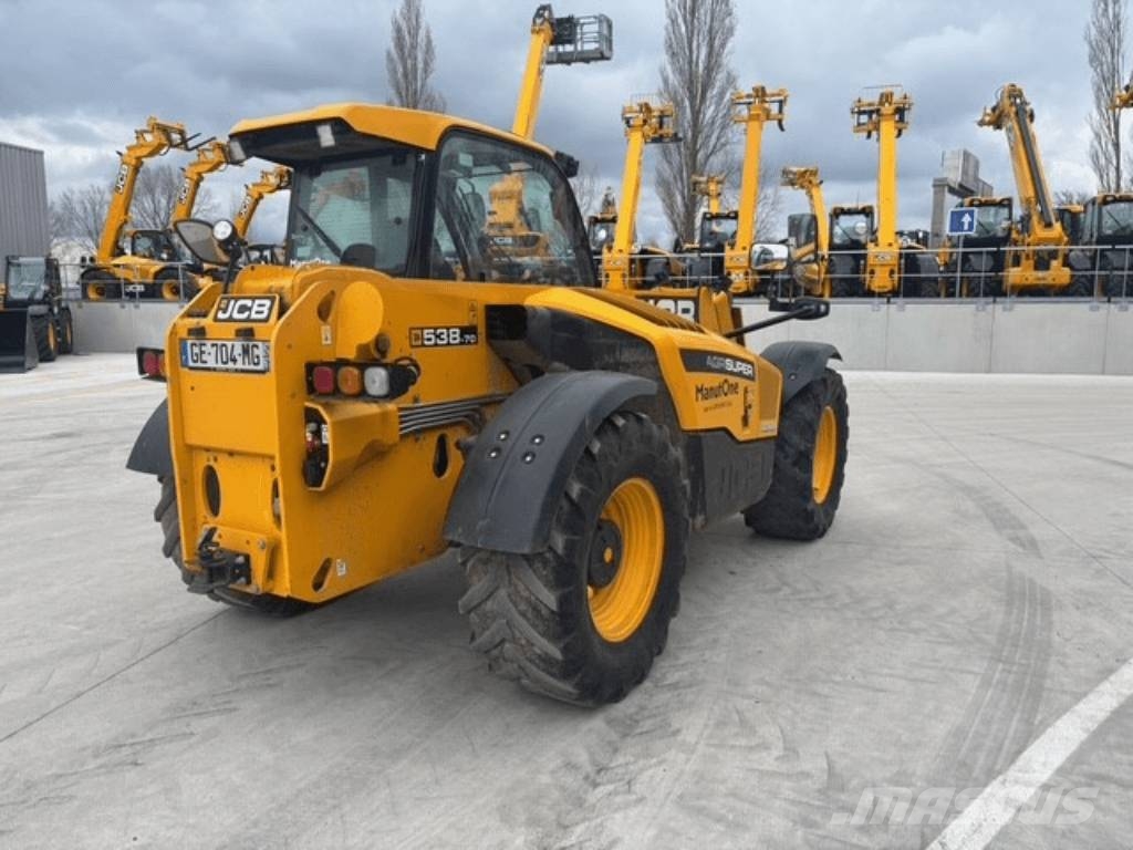 JCB 538-70 Tarimsal teleskopik yükleyiciler