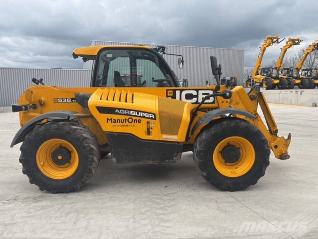 JCB 538-70 Tarimsal teleskopik yükleyiciler